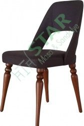 Cafe sandalye torna ayak papel sırt